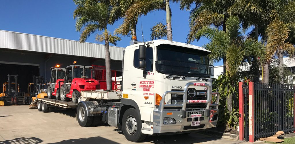 Scotties Forklift Hire in Coopers Plains Brisbane. A major forklift supplier offering short-term and long-term hire,
